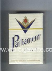Parliament Recessed Filter white cigarettes hard box