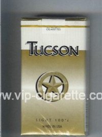 Tucson Light 100s cigarettes soft box