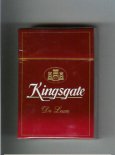 Kingsgate De Luxe cigarettes hard box