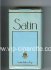 Satin Satin Filter Tip 100s cigarettes light blue and blue soft box