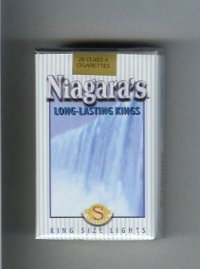 Niagara's Lights cigarettes soft box