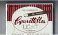 Nat Sherman's Cigarettellos Light Full Flavor Brown cigarettes wide flat hard box Nat Sherman's Cigarettellos Light Full Flavor Brown cigarettes wide flat hard box