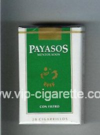 Payasos Mentolados Desde 1936 Con Filtro cigarettes soft box