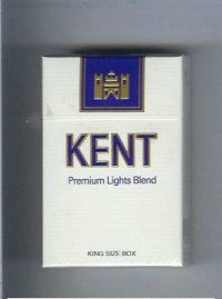 Kent Premium Lights Blend cigarettes hard box