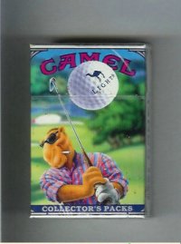 Camel collection version Collector's Packs 4 Lights cigarettes hard box