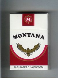 Montana Cigarettes hard box