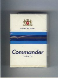 Commander Lights cigarettes American Blend