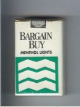 Bargain Buy Menthol Lights cigarettes Bargain Buy Menthol Lights cigarettes