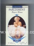 Parliament Super Slims 100s soft box design with Marlin Monro cigarettes Parliament Super Slims 100s soft box design with Marlin Monro cigarettes