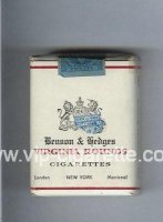 Virginia Rounds Benson and Hedges cigarettes soft box