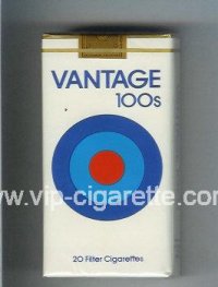 Vantage 100s Cigarettes soft box