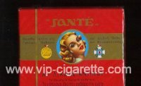 Sante L.Kwnstantinoy cigarettes wide flat hard box