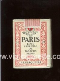 Paris white and red cigarettes soft box