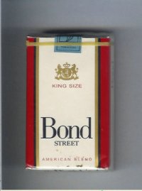 Bond Street cigarettes king size American Blend USA