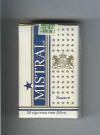 Mistral Suave cigarettes soft box