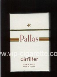 Pallas Airfilter King Size white cigarettes hard box
