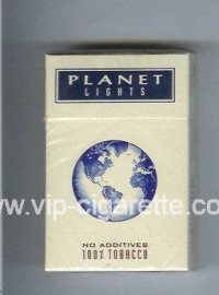 Planet Lights cigarettes hard box