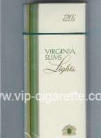 Virginia Slims Lights 120s Menthol cigarettes hard box