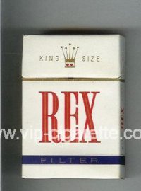 Rex Filter cigarettes hard box