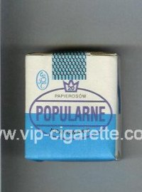 Popularne Krakowskie blue and white cigarettes soft box