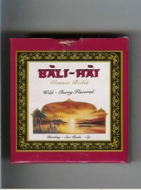 Bali-Hai cigarettes Classic Bidis Wild-Cherry Flavored