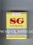 SG Ventil cigarettes yellow soft box
