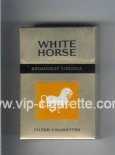 White Horse Broadleaf Virginia Filter cigarettes hard box