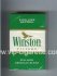 Winston Filter cigarettes Menthol American Blend