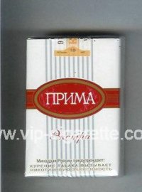 Prima Ekstra white and red cigarettes soft box