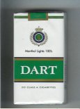 Dart Menthol Lights 100s cigarettes soft box