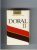 Doral II cigarettes soft box