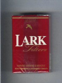 Lark Filters red Cigarettes soft box