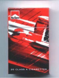 Marlboro filter cigarettes collection design Racing Edition hard box