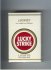 Lucky Strike Luckies An American Original Lights cigarettes hard box