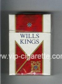 Wills Kings cigarettes hard box