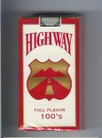 Highway Full Flavor 100s cigarettes soft box