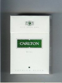Carlton Mint cigarettes Premium Blend Carlton Mint cigarettes Premium Blend
