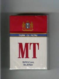 MT Special Blend cigarettes hard box