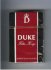 Duke Filter Kings American Blend cigarettes hard box