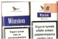 Winston Blue Cigarettes Hard Box