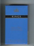 Kings Royal Filter Lights 100s blue cigarettes hard box Kings Royal Filter Lights 100s blue cigarettes hard box