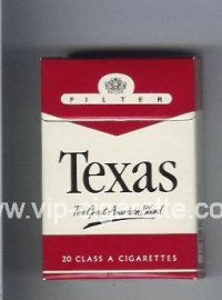 Texas The Great American Blend Filter cigarettes hard box