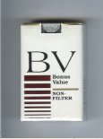 BV Bonus Value Non-Filter cigarette USA