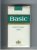 Basic Menthol 100s cigarettes Filter soft box