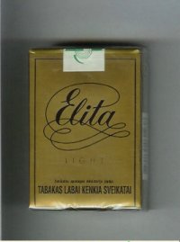 Elita Light cigarettes soft box