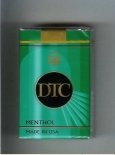 DTC Menthol cigarettes soft box