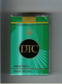 DTC Menthol cigarettes soft box