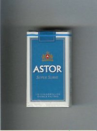 Astor Super Suave cigarettes Doble Filtro