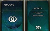 Kool Groove A unique interpretation of menthol cigarettes hard box
