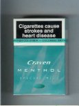 Craven Menthol Special Mild cigarettes